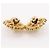 Orecchini a clip placcati in oro Christian Dior - vista 5