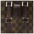 Borsa Tote Louis Vuitton Manosque PM Marrone - vista 17