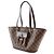 Borsa Tote Louis Vuitton Manosque PM Marrone - vista 2
