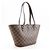 Borsa Tote Louis Vuitton Manosque PM Marrone - vista 3