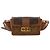 Sac banane Louis Vuitton Daufine Marron Monogramme