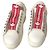 Sneakers in pelle bianca con borchie Dsquared2 Bianco