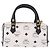 MCM Visetos Leather Bianco - vista 2
