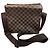 Borsa a tracolla Louis Vuitton Naviglio Damier Marrone
