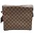Borsa a tracolla Louis Vuitton Naviglio Damier Marrone - vista 3