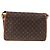 Louis Vuitton Borsa Messenger Gibeciere Monogram Canvas GM Marrone - vista 2