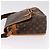 Louis Vuitton Borsa Messenger Gibeciere Monogram Canvas GM Marrone - vista 4
