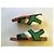 Sandali Colorblock Burberry Nero Rosa Verde Arancione - vista 6