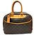Louis Vuitton Deauville Monogram Canvas 34 Marrone