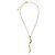 Collana con pendente Christian Dior Vintage in Metallo D'oro - vista 2