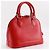 Borsa Louis Vuitton Alma BB Rosso - vista 3