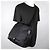 Borsa a tracolla in nylon Prada V158 nero - vista 17