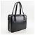 Borsa a mano Gucci in pelle di vitello nera Nero - vista 3