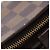 Louis Vuitton Compact Zip Bi-fold Wallet aus Damier Canvas Braun - Ansicht 11