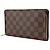 Louis Vuitton Damier Canvas Long Wallet Braun - Ansicht 2