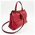 Borsa Gucci Bamboo Daily in pelle rossa Rosso - vista 3