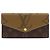 Cartera Sarah Long Louis Vuitton Castaño Monograma