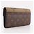 Cartera Sarah Long Louis Vuitton Castaño Monograma - vista 3