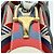 Borsa a tracolla in pelle Gucci Horsebit Rosso Crudo Blu navy - vista 12