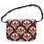Borsa a tracolla in pelle Gucci Horsebit Rosso Crudo Blu navy - vista 2