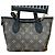 Borsa Tote Louis Vuitton Neverfull Inside Out BB Marrone - vista 5