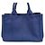 Borsa a mano Prada Canapa blu in tela - vista 3