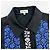 Vestido midi Suno de algodón negro bordado Azul - vista 7