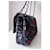 Timeless Borsa Chanel Classic medium Nero Rosso Multicolore  - vista 3