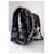 Timeless Borsa Chanel Classic medium Nero Rosso Multicolore  - vista 4