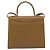 Borsa Coach in Pelle 2way Marrone Oro Auth gh2221 D'oro - vista 2