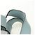 Borsa a mano LOEWE Hammock in pelle 2way Light Blue Silver Auth 190453A Argento Blu chiaro - vista 14