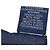 Hermès HERMES Carre 140 Scarf "Peuple Du Vent" Cashmere Navy Auth hk3921M Blu navy - vista 13