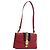 Borsa a tracolla GUCCI Sherry Line Silvi in pelle rossa e oro 421882 Auth 190243V Rosso D'oro