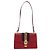 Borsa a tracolla GUCCI Sherry Line Silvi in pelle rossa e oro 421882 Auth 190243V Rosso D'oro - vista 13