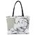CHANEL Camelia Tote Bag Canvas Weiß Silber CC Auth 190607V - Ansicht 2