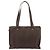 Céline Borsa Tote CELINE Macadam Canvas PVC Pelle Marrone Oro Auth mr2749 D'oro - vista 2