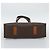 Céline Borsa Tote CELINE Macadam Canvas PVC Pelle Marrone Oro Auth mr2749 D'oro - vista 5