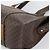 Céline Borsa Tote CELINE Macadam Canvas PVC Pelle Marrone Oro Auth mr2749 D'oro - vista 9