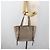 Chloé Borsa Tote Chloe in pelle grigia e oro Auth ar14027 Marrone D'oro - vista 22
