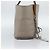 Chloé Borsa Tote Chloe in pelle grigia e oro Auth ar14027 Marrone D'oro - vista 3