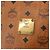 Sacca a cordino MCM Vicetos Logogram PVC Leather Brown Gold Auth 186663 Marrone D'oro - vista 12