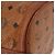 Sacca a cordino MCM Vicetos Logogram PVC Leather Brown Gold Auth 186663 Marrone D'oro - vista 15