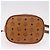 Sacca a cordino MCM Vicetos Logogram PVC Leather Brown Gold Auth 186663 Marrone D'oro - vista 5