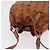 Sacca a cordino MCM Vicetos Logogram PVC Leather Brown Gold Auth 186663 Marrone D'oro - vista 6
