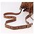 Sacca a cordino MCM Vicetos Logogram PVC Leather Brown Gold Auth 186663 Marrone D'oro - vista 7