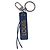 LOUIS VUITTON Epi Porte Cles LV Dual Key Holder Blue Yellow MP2553 Auth 191605A Giallo - vista 2