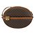 Céline Borsa a tracolla CELINE in tela Macadam PVC Pelle Marrone Oro Auth 190422A D'oro - vista 13