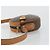Céline Borsa a tracolla CELINE in tela Macadam PVC Pelle Marrone Oro Auth 190422A D'oro - vista 4