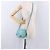 Borsa a tracolla PRADA in pelle azzurro chiaro argento Auth ka5130 Blu chiaro - vista 26
