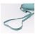 Borsa a tracolla PRADA in pelle azzurro chiaro argento Auth ka5130 Blu chiaro - vista 8